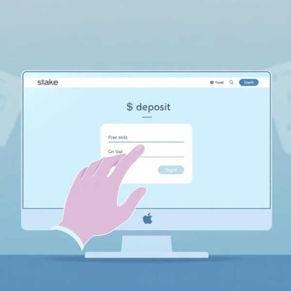 how to deposit crypto on stake