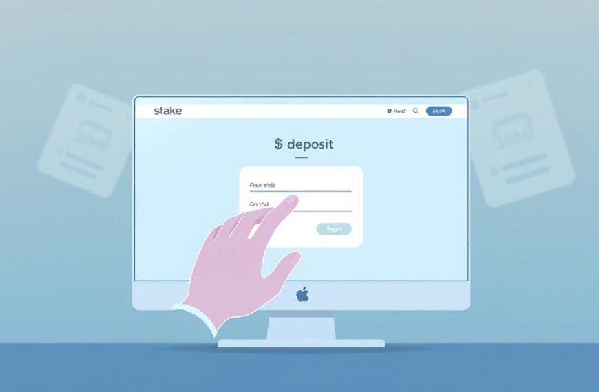 how to deposit crypto on stake